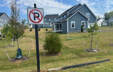 Interior signage like map signs, table and desk and even wall signs. Plat maps printed, photo and hanging signs, with custom designed digital plat maps and much more...